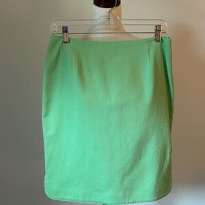 Alfani Green Mini Pencil Skirt for Work
